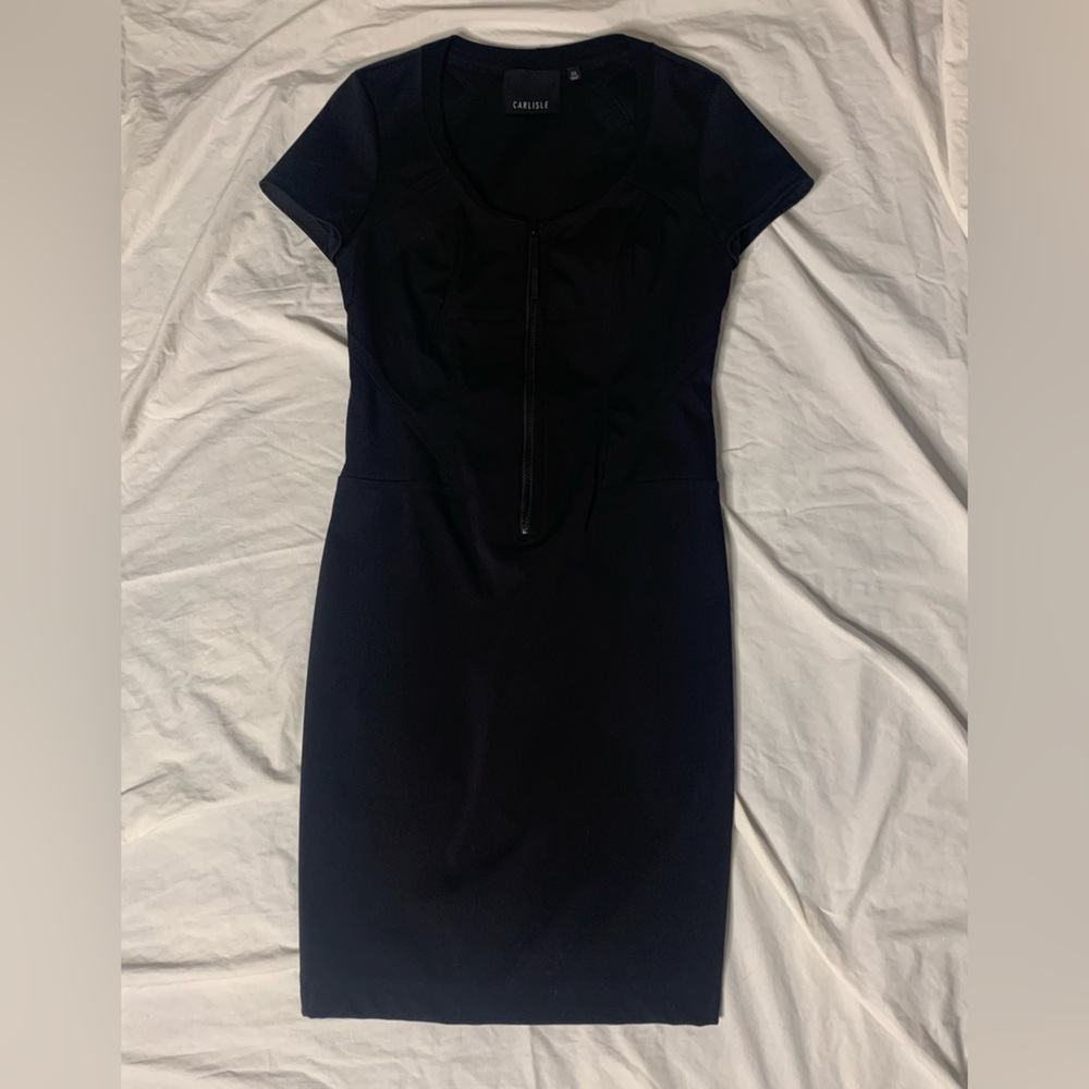 Carlisle black dress.